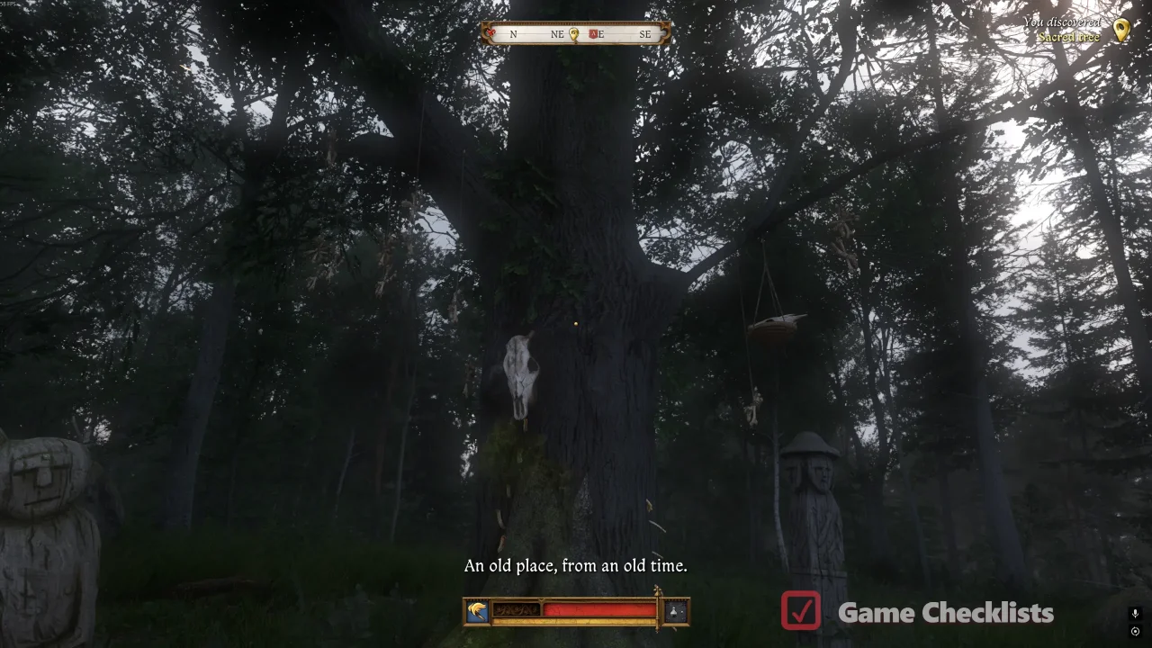 Sacred Tree interesting site in Kingdom Come Deliverance 2