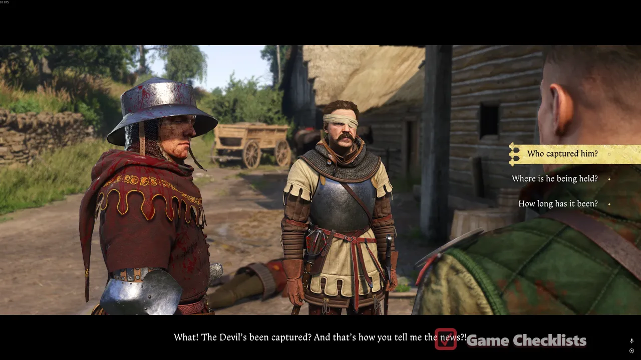 Dialogue with Innkeeper Treadlight and Kubyenka about Dry Devil