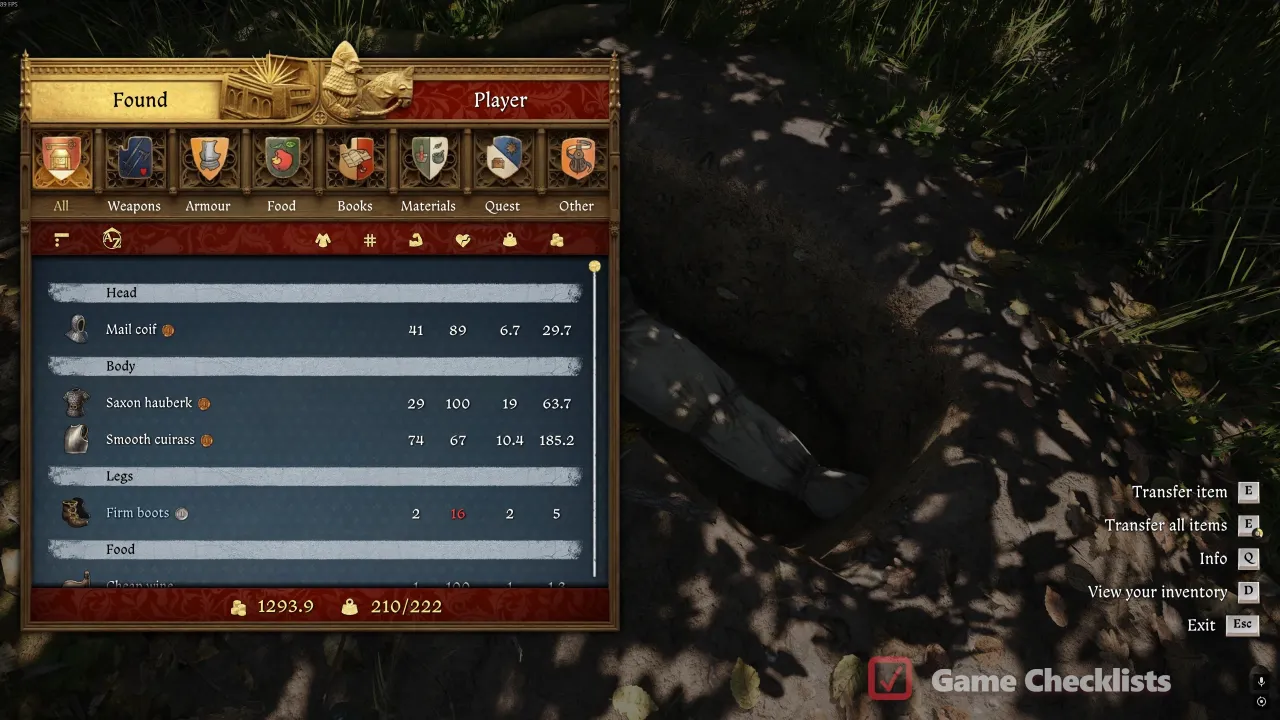 Third site additional screenshot: grave loot and Kubyenka