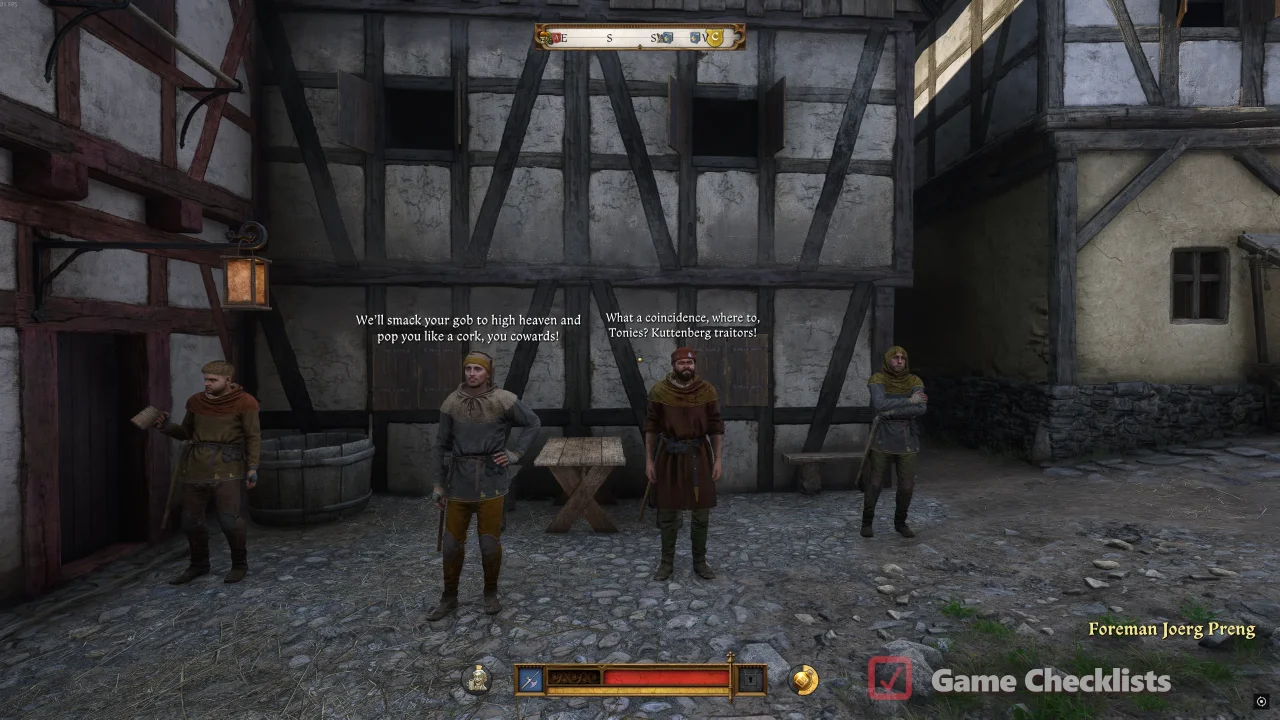 Fistfight ambush with Preng during Striped Tonies