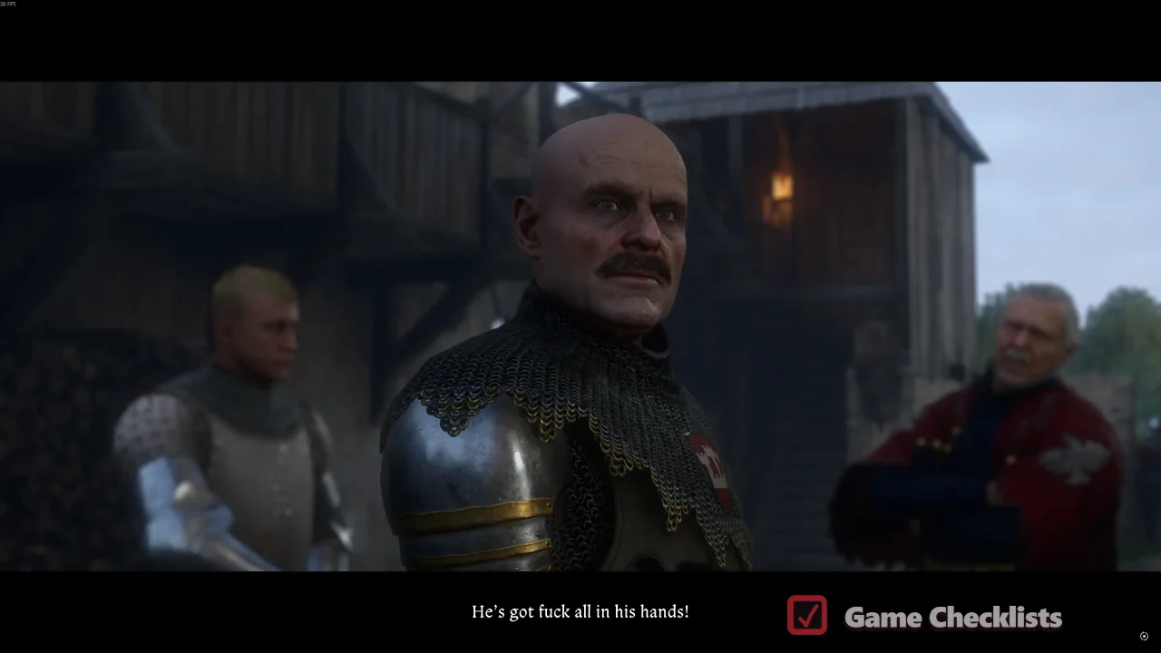 Secret meeting cutscene in Maleshov basement