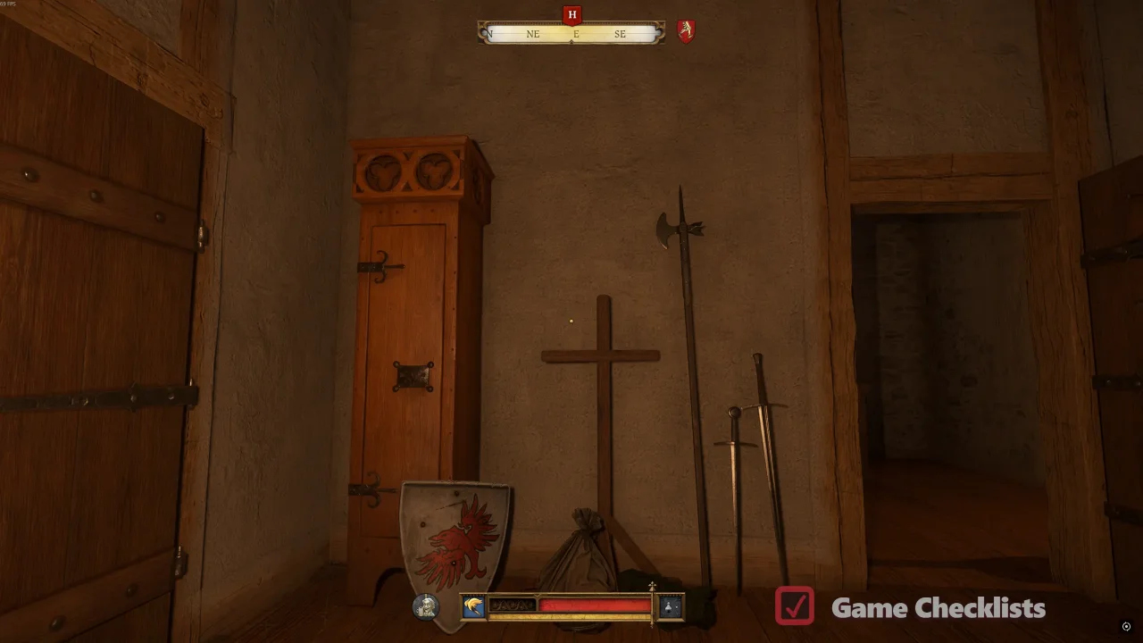 Swords loot in Lady Ofka room for Hans and Brabant