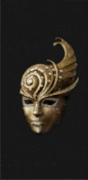 Golden Snail's Mask