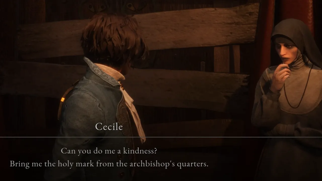 Cecile - Bring Holy Mark