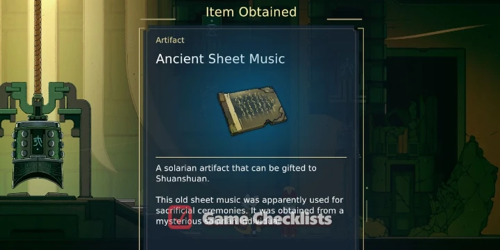 Ancient Sheet Music