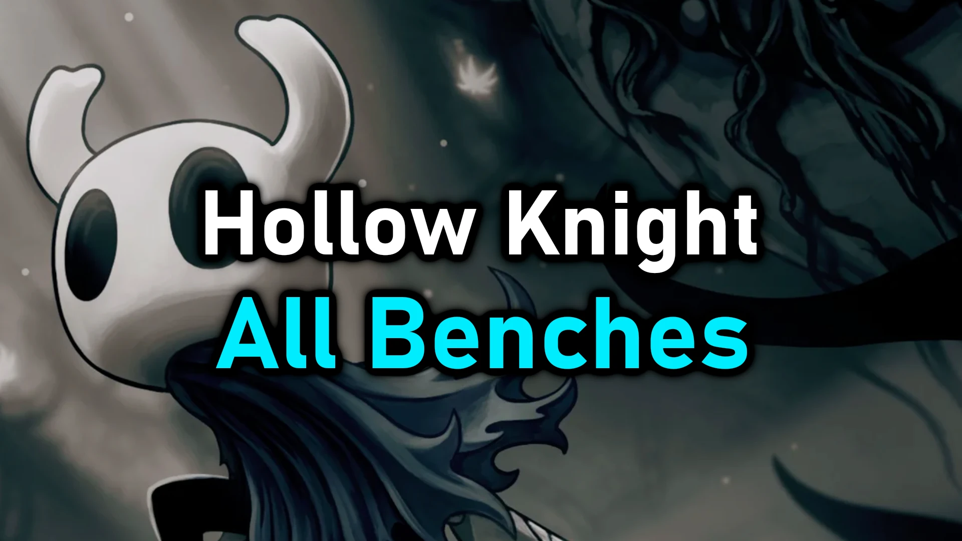 Hollow Knight All Benches Checklist
