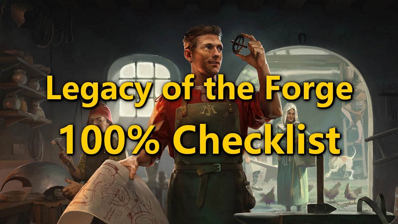 Legacy of the Forge DLC checklist