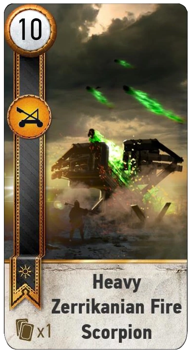 Heavy Zerrikanian Fire Scorpion